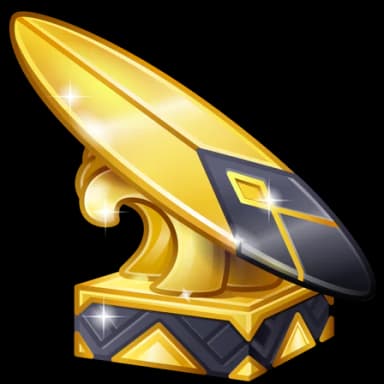 Onyx Gold — Surge Boards Telegram gift model