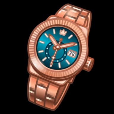 Copper Clock — Swiss Watch Telegram gift model