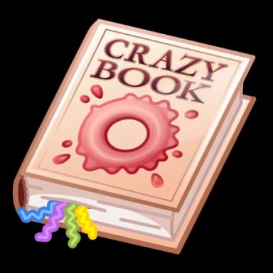 Crazy Book — Timeless Book Telegram gift model