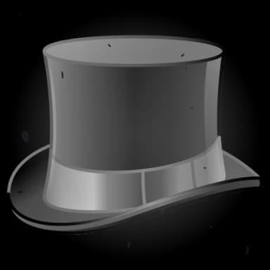 Grey Gatsby — Top Hats Telegram gift model