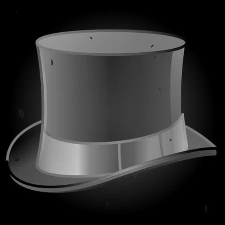Grey Gatsby — Top Hats Telegram gift model
