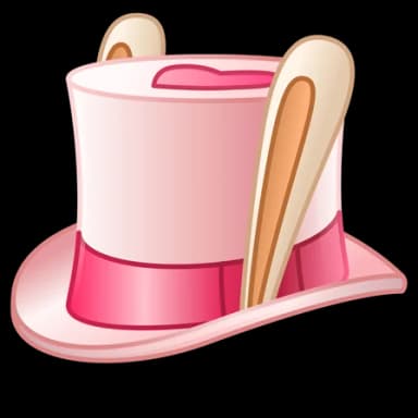 Pink Bunny — Top Hats Telegram gift model