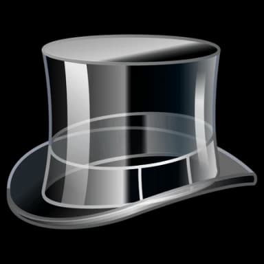 Silver Glass — Top Hats Telegram gift model