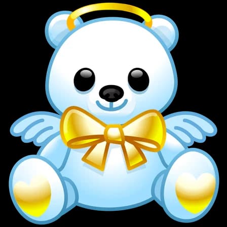 Angel — Toy Bears Telegram gift model