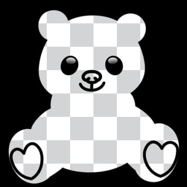 Bearly Visible — Toy Bears Telegram gift model