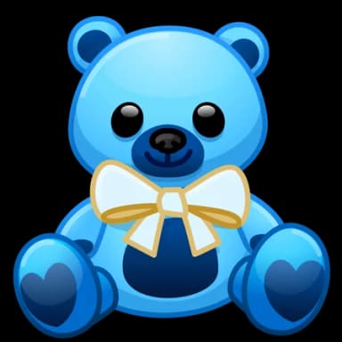 Blueberry — Toy Bears Telegram gift model