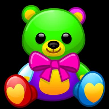 Circus Bear — Toy Bears Telegram gift model