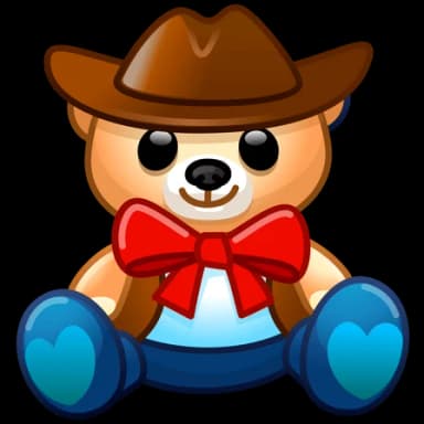 Cowboy — Toy Bears Telegram gift model
