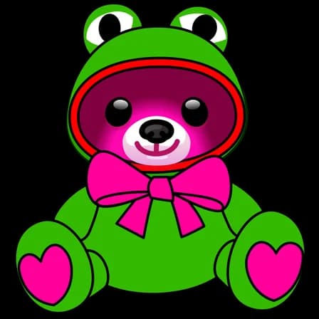 Little Pepe — Toy Bears Telegram gift model