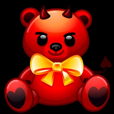 The Devil — Toy Bears Telegram gift model