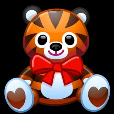 Tiger — Toy Bears Telegram gift model