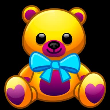 Viola Pansy — Toy Bears Telegram gift model