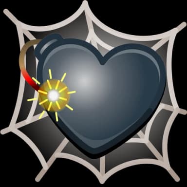 Love Bomb — Trapped Hearts Telegram gift model