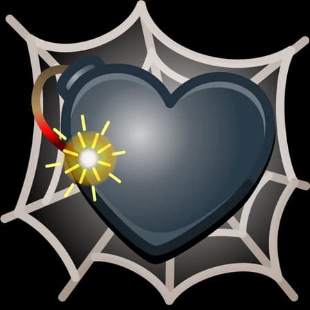Love Bomb — Trapped Hearts Telegram gift model