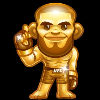 Gold Chimaev — UFC Strikes Telegram gift model