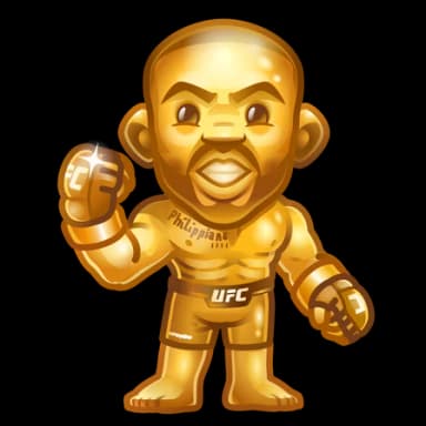 Gold Jones — UFC Strikes Telegram gift model