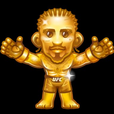 Gold O’Malley — UFC Strikes Telegram gift model