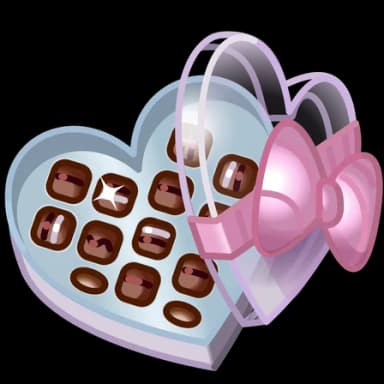 Clear Case — Valentine Boxes Telegram gift model