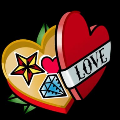 Flash Tattoo — Valentine Boxes Telegram gift model