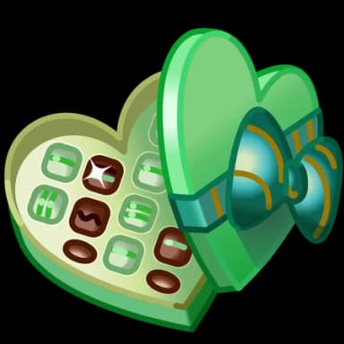 Green Apple — Valentine Boxes Telegram gift model