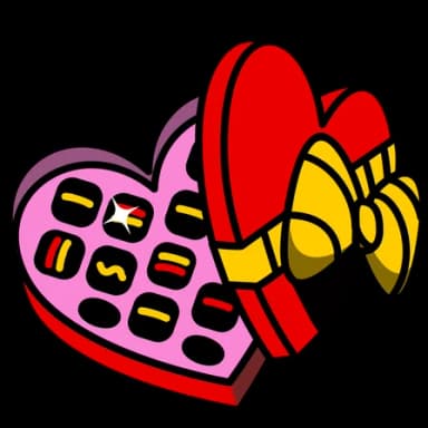 Pop Art — Valentine Boxes Telegram gift model