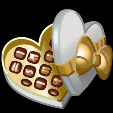 White Gold — Valentine Boxes Telegram gift model