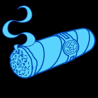 Cool Blue — Vintage Cigars Telegram gift model