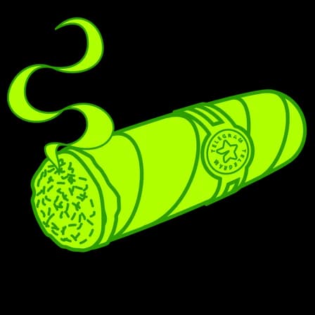 Green Gas — Vintage Cigars Telegram gift model