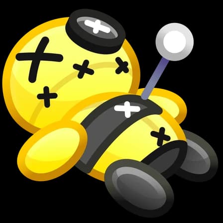 Bumblebee — Voodoo Dolls Telegram gift model