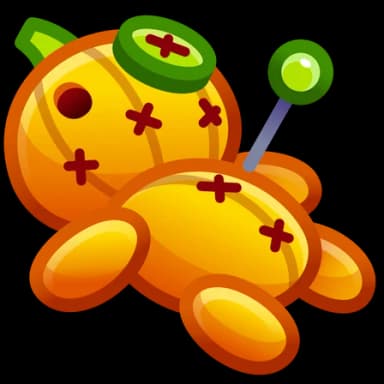 Pumpkin — Voodoo Dolls Telegram gift model