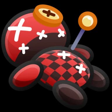 Red Checker — Voodoo Dolls Telegram gift model