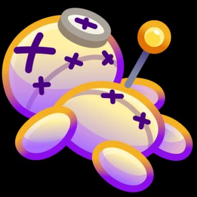Royal Gold — Voodoo Dolls Telegram gift model
