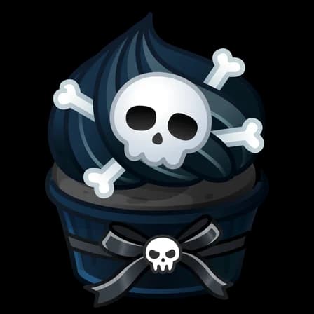 Jolly Roger — Whip Cupcakes Telegram gift model