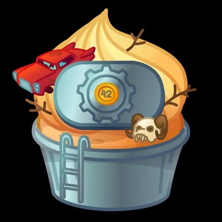 Wasteland — Whip Cupcakes Telegram gift model