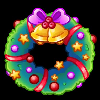 Black Kitty — Winter Wreaths Telegram gift model
