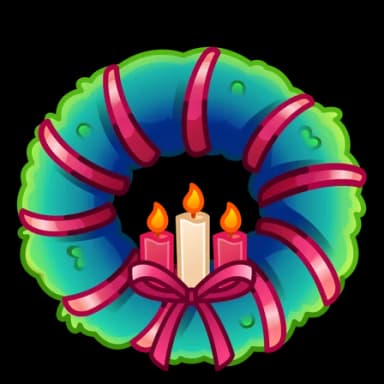 Candles — Winter Wreaths Telegram gift model