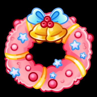 Cotton Candy — Winter Wreaths Telegram gift model