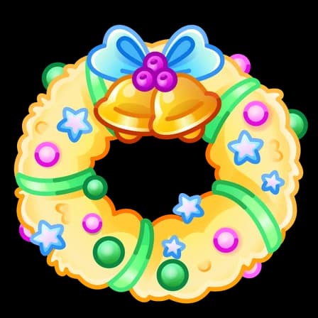 Lemon Cake — Winter Wreaths Telegram gift model