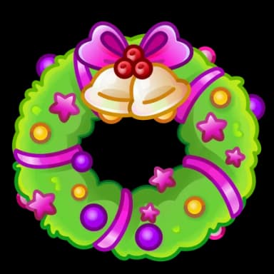 Noel Twist — Winter Wreaths Telegram gift model