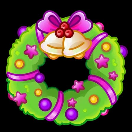 Noel Twist — Winter Wreaths Telegram gift model