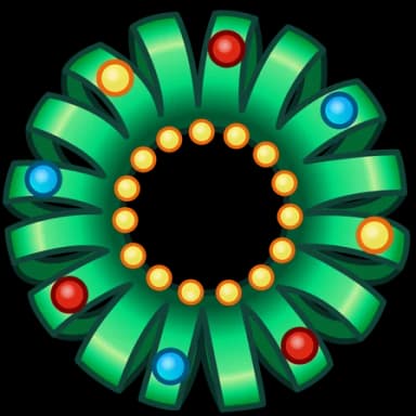 Ornament — Winter Wreaths Telegram gift model