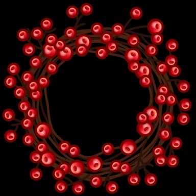 Rowan Berry — Winter Wreaths Telegram gift model