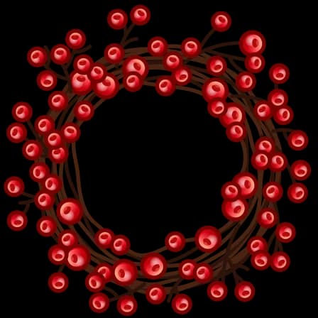 Rowan Berry — Winter Wreaths Telegram gift model
