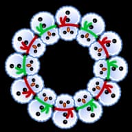Snowman — Winter Wreaths