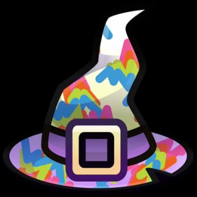 Canvas — Witch Hats Telegram gift model