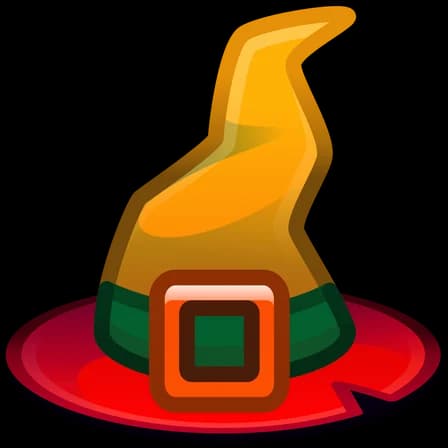 Harvest — Witch Hats Telegram gift model