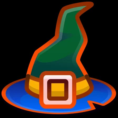Seaside — Witch Hats Telegram gift model