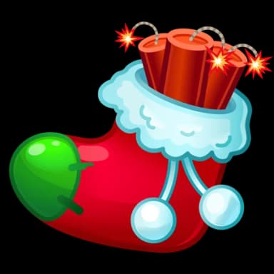 Bada-Boom! — Xmas Stockings Telegram gift model
