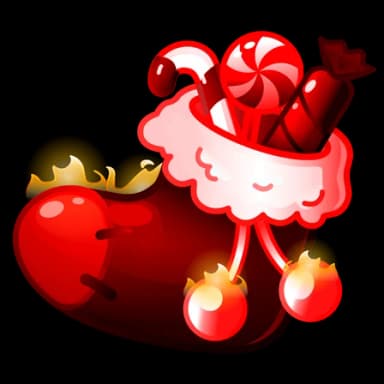 Fireplace — Xmas Stockings Telegram gift model