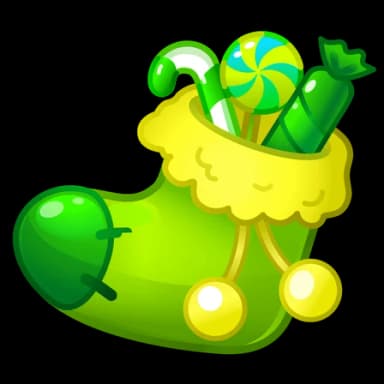 Lime Treats — Xmas Stockings Telegram gift model